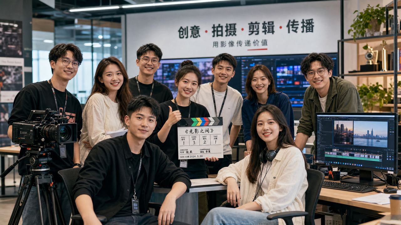 抖音揭秘综艺拍摄花絮视频：多机位调度与现场导演演示